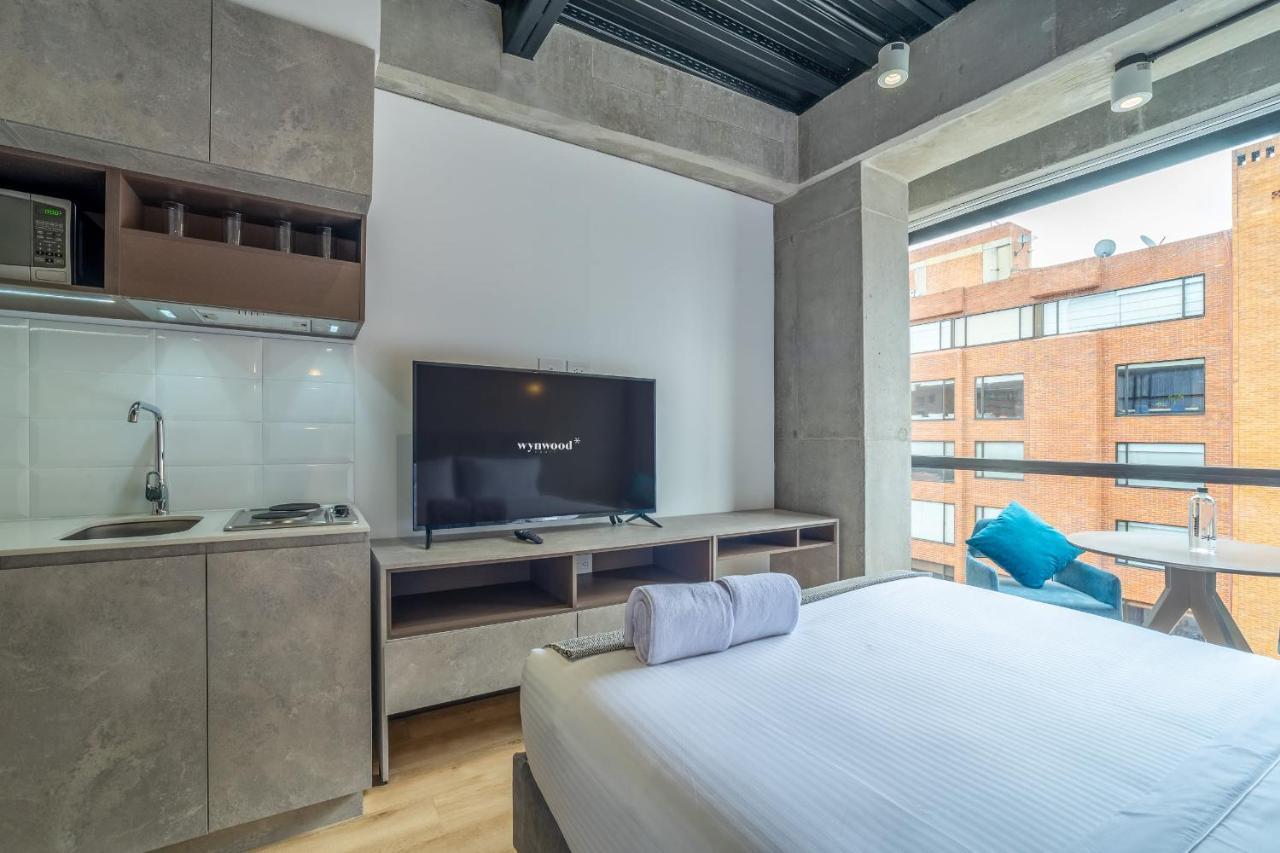 波哥大Cozy Loft In Parque Virrey公寓 外观 照片