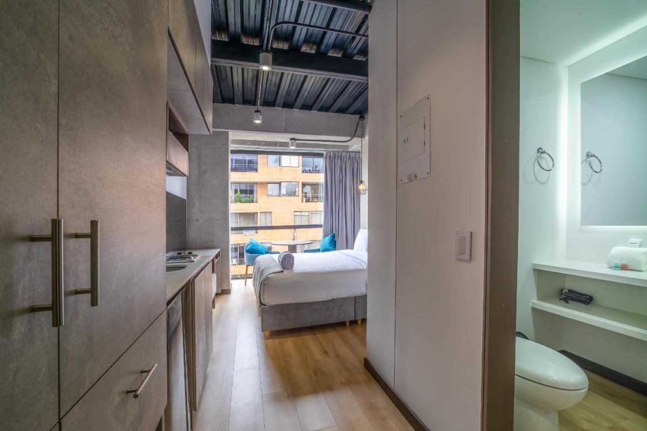 波哥大Cozy Loft In Parque Virrey公寓 外观 照片